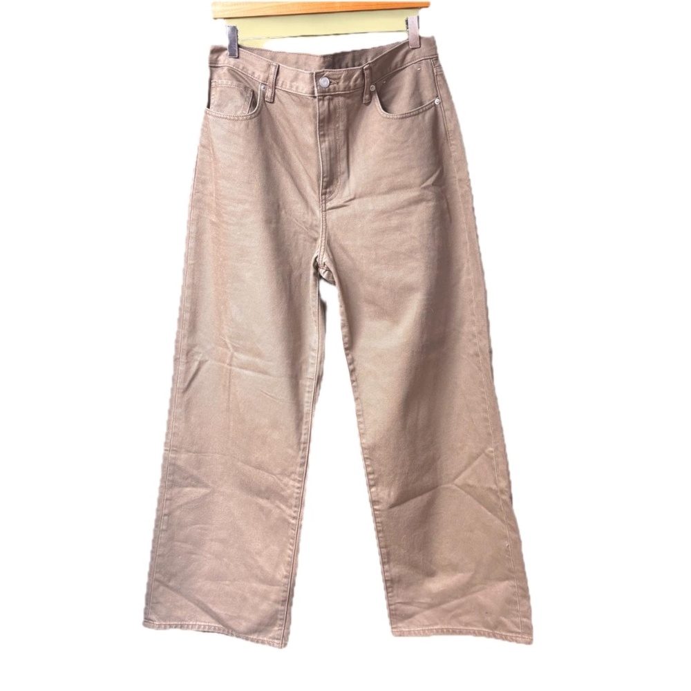 Muji Wide Leg Denim Pants